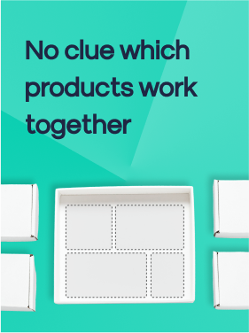 No clue which products work together